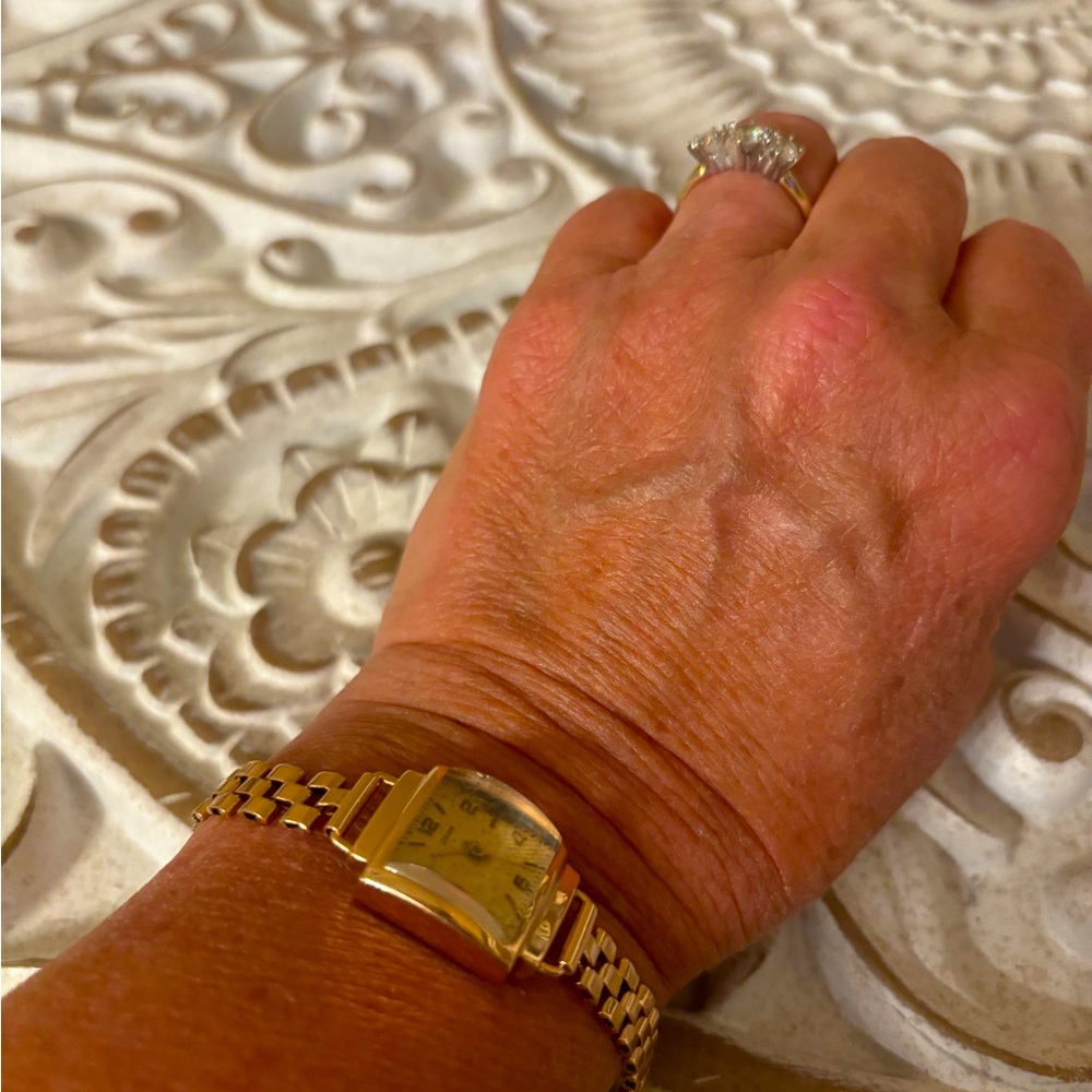 Pure gold mechanical watch 16,2 grams of gold